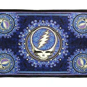 Grateful Dead 3D Steal Your Face Tapestry ~ 100% Cotton ~ 60" x 90" ~ Brand New!